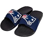 FOCO NFL New England Patriots Unisex Big Logo Slide-Big Logo Slde, New England Patriots, Medium