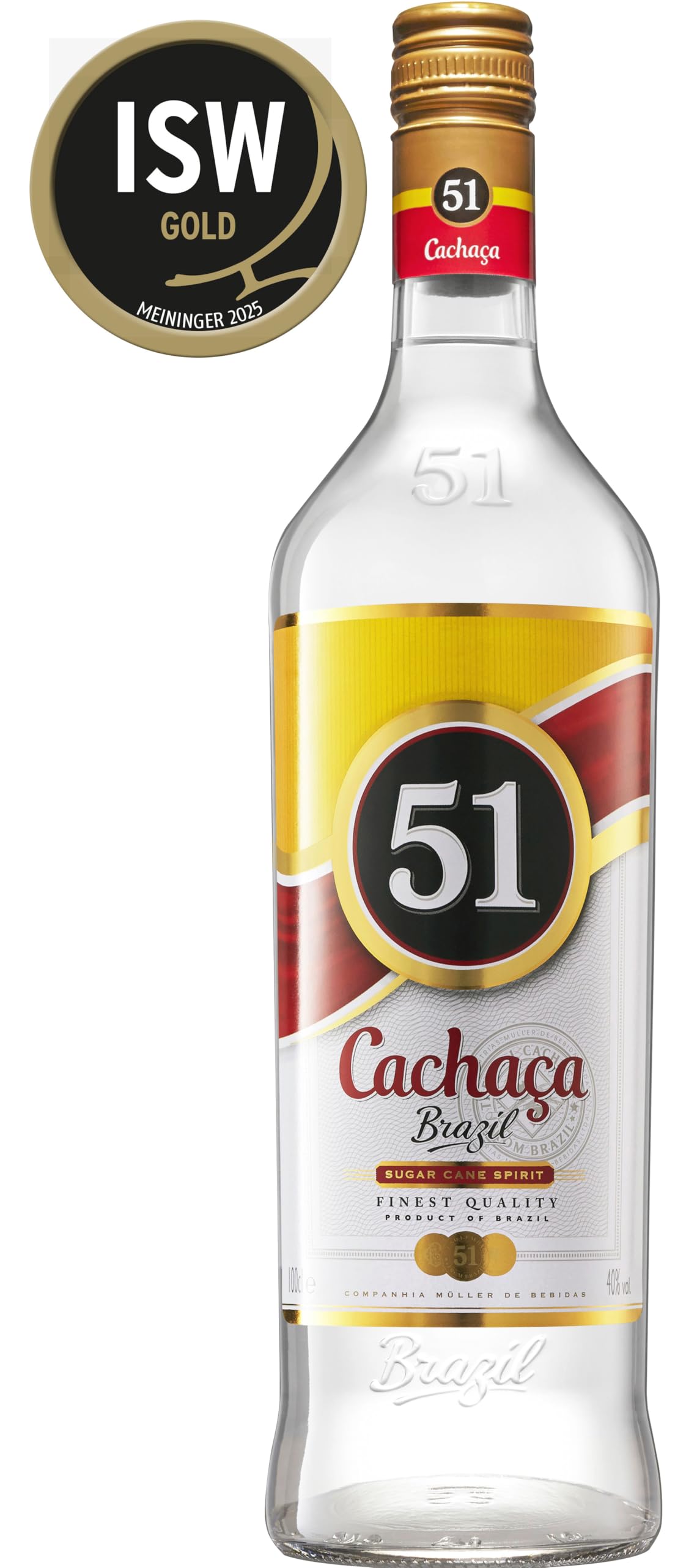 Cachaca Aguardiente de Caña de Azùcar 1L