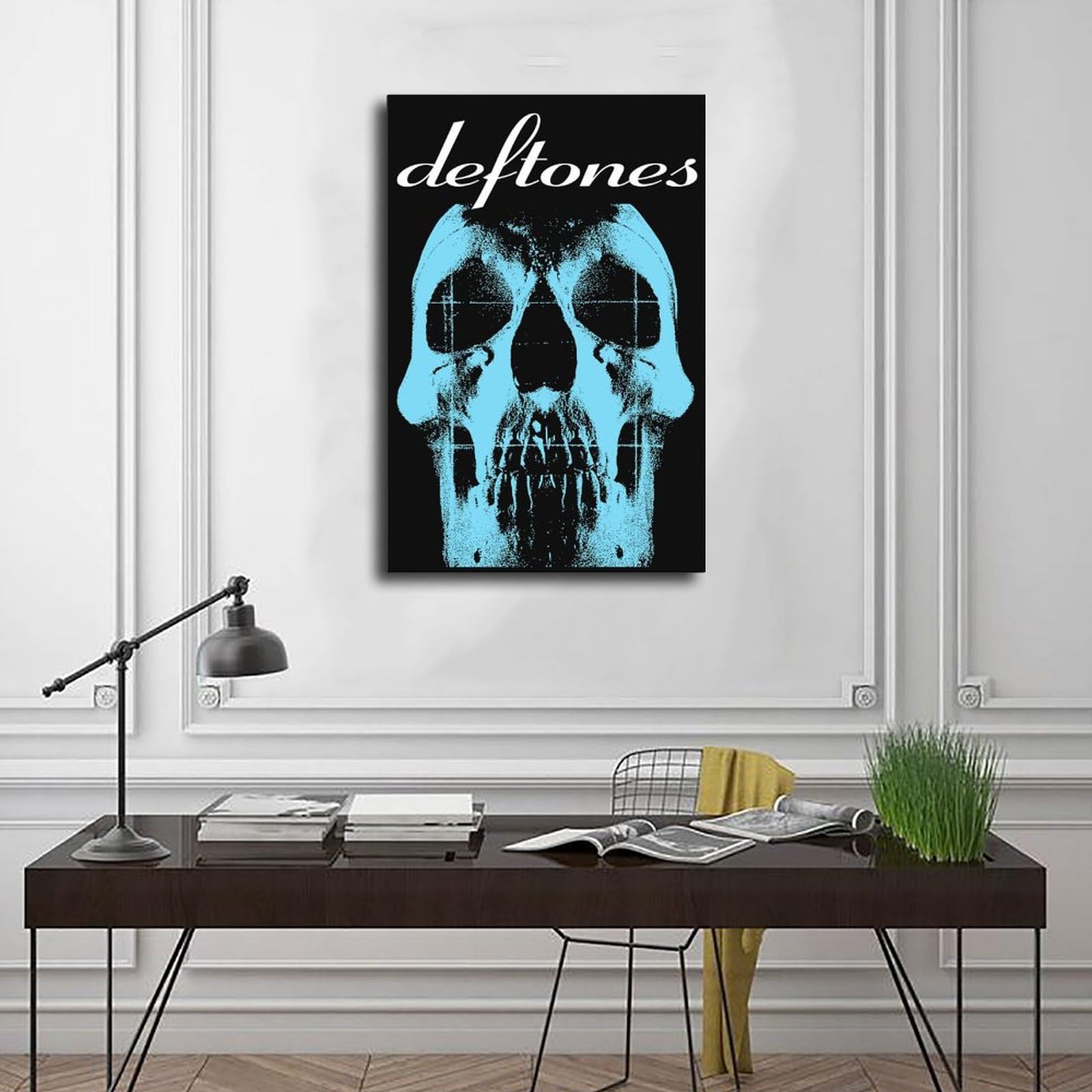 augcol Deftones Poster Band Music Album Cover Canvas Poster