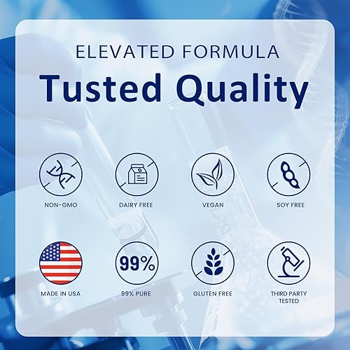 Miniatura 6 de NMN 1000 mg por porción de máxima fuerza, 99% NMN puro (mononucleótido de nicotinamida) para NAD, células, inmune, energía, antienvejecimiento y