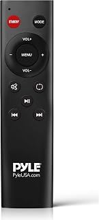 Pyle Compact & Lightweight Remote Control - Replacement Part, Requires 1.5V, (2) x ‘AAA’ Batteries, Suitable and Works with Pyle Model PPHP62LB- Pyle PRTPPHP62LBRC