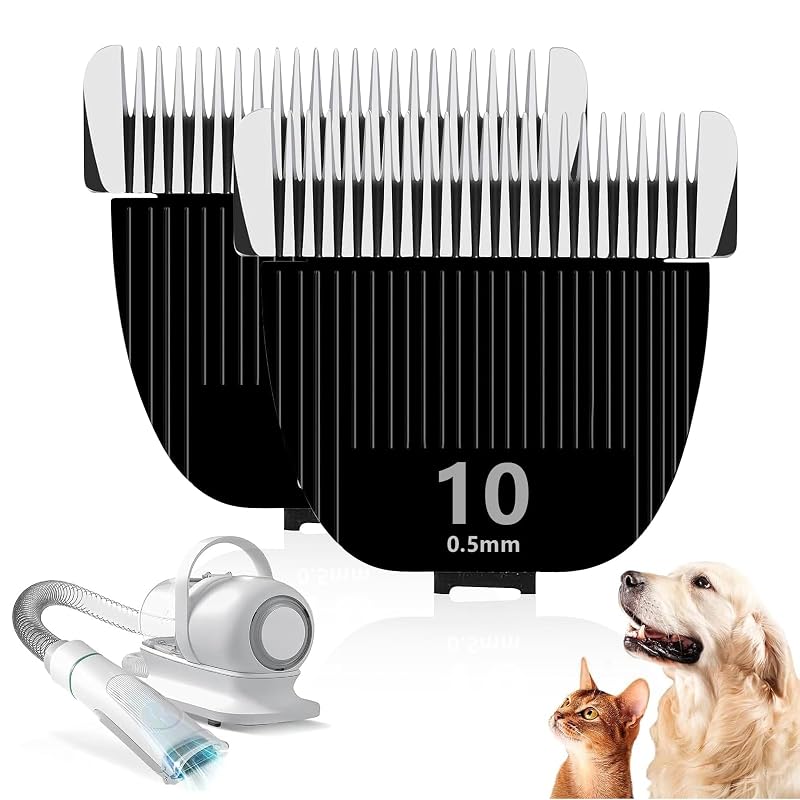 Lâmina de Reposição para Máquina de Tosa nebot P1 Pro, Cerâmica e Aço Inoxidável, Corte 0,5 mm, TGSBHIO, Pacote com 2