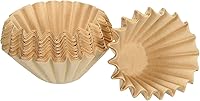 Vista 10 de PATIKIL Filtros de café para cesta de 1 a 2 tazas, filtro de papel marrón de 6.1 x 1.8 pulgadas, cafeteras de goteo desechables para cafetería