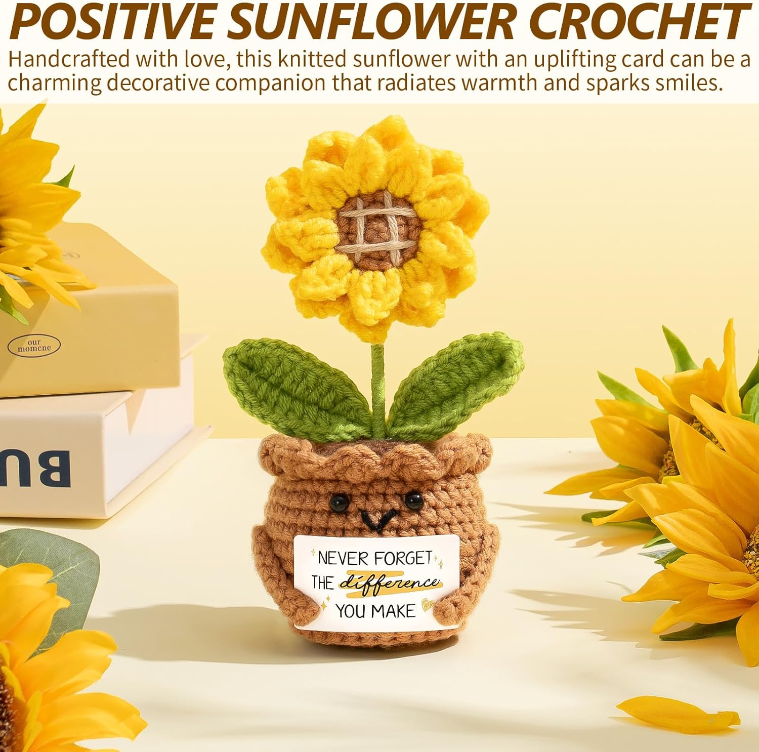 Thank You Gifts for Women Employee Appreciation Gifts for Teacher Nurse Coworker Farewell Valentines Office Bosses Day Gift, Sunflower Thank You Gift Basket for Women Employee Coworker Mom Friends Her - Image 6