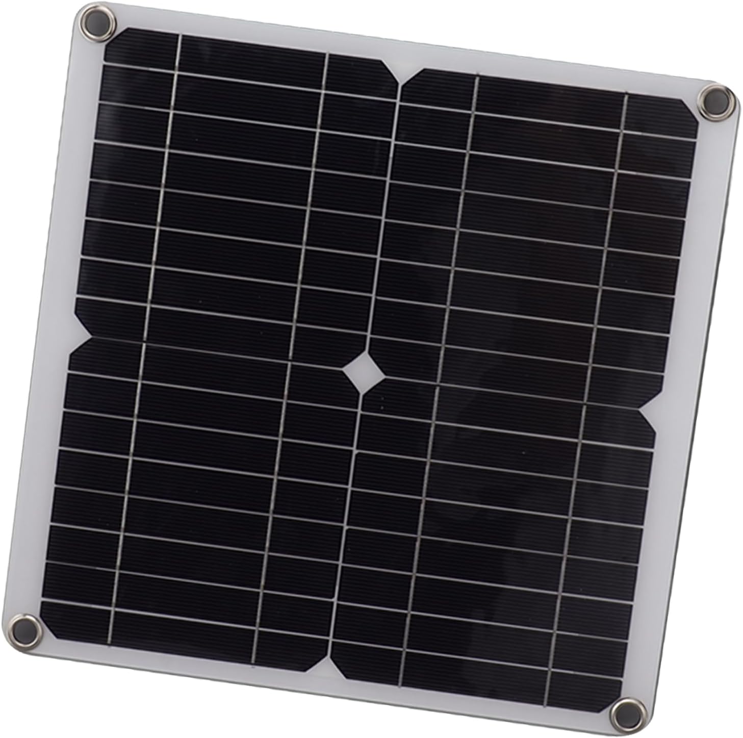 Mono Solar Panel Charger 18V 12W, High Efficiency Lightweight Battery Charger with Type C Output - Portable Power Solution, Durable Design, Perfect for Car, Boat, Aircraft, and