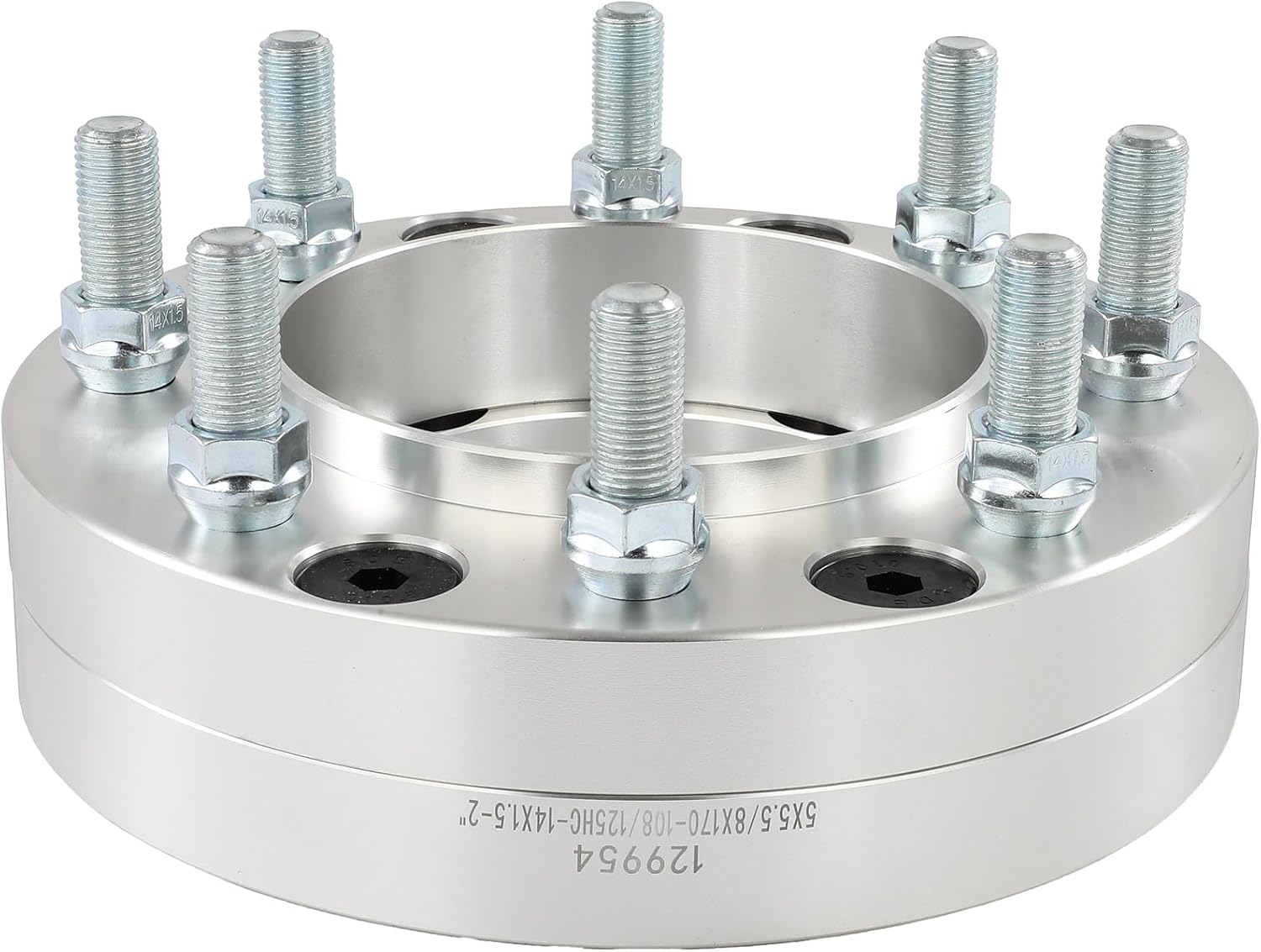 ECCPP Change bolt pattern from 5x5.5 to 8x170 CONVERT Wheel Adapters 2 inch 5 lug Fit for Grand Vitara 1999-2005| for CJ6 1959-1975| for Scrambler 1981-1985 Centric Bore 108mm to 125mm-4PCS