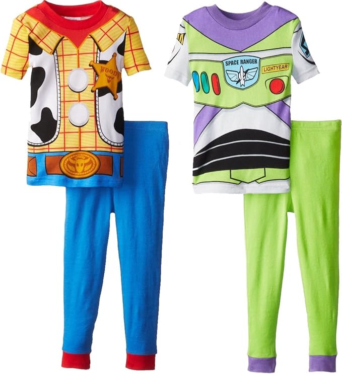 Amazon.com: Toy Story Woody Conjunto de pijamas estilo disfraz para niños  pequeños : Ropa, Zapatos y Joyería