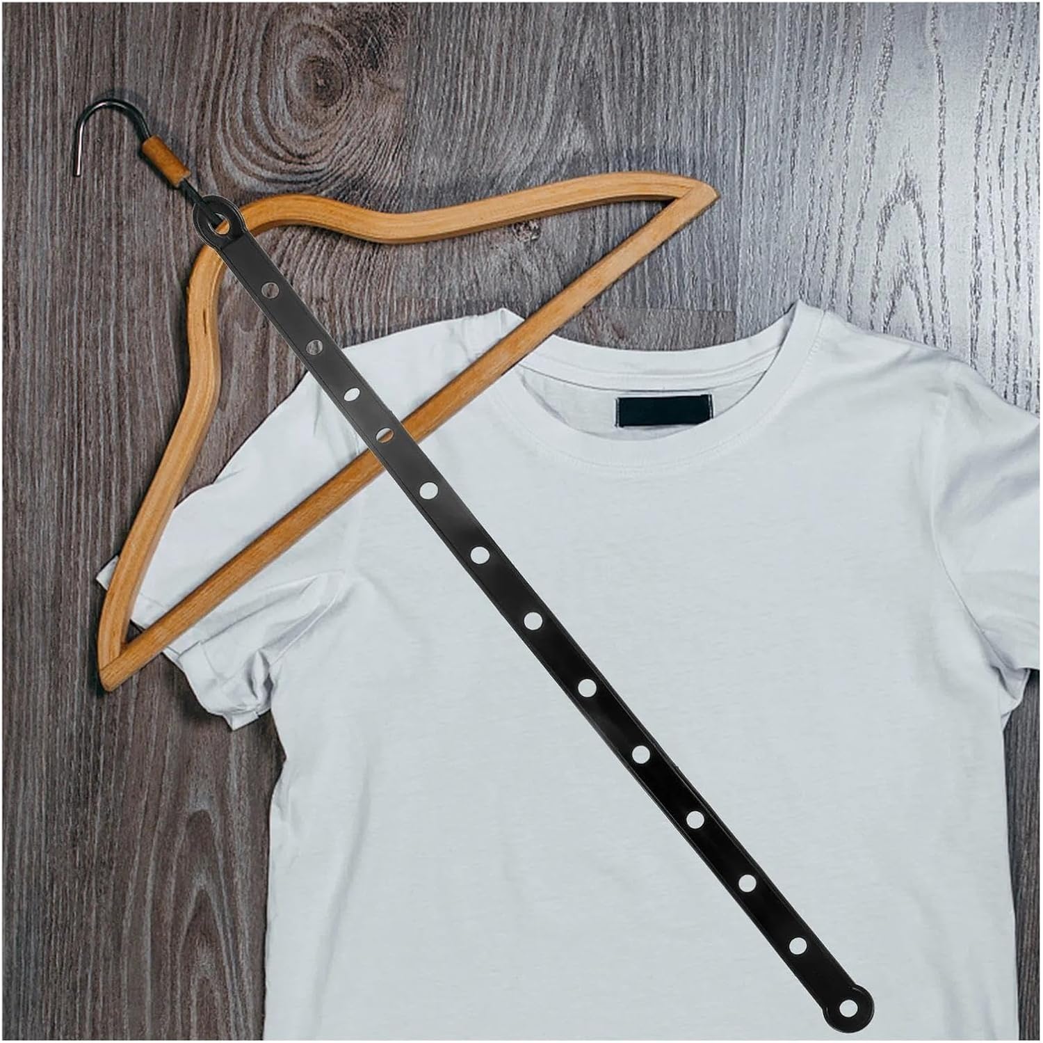 20Pcs Hanger Connector Strips Closet Organizer Wardrobe Space Saver Clothes Extension Display Rack Supplies image 2