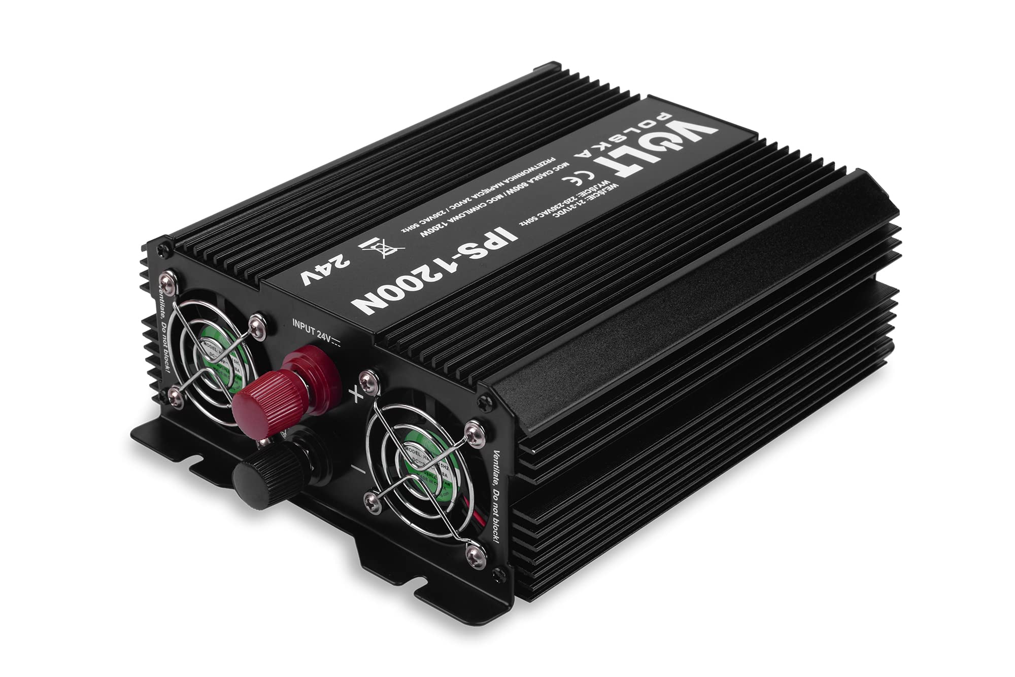 Volt Polska 3IPS120024 Inversor, Cámaras Eléctricas, Multicolor, Dimensiones 222x165x69mm