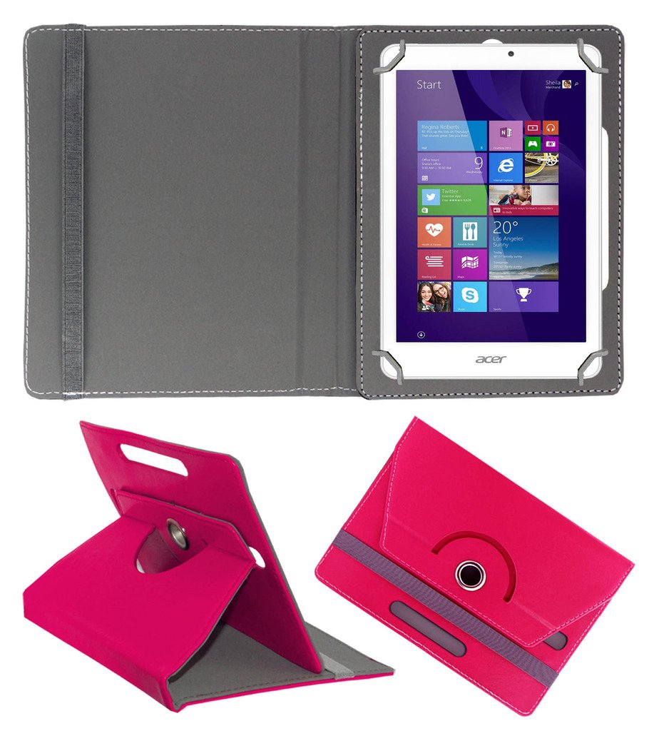 Acm Rotating 360 Leather Flip Case Compatible with Acer Iconia Tab 8 W Tablet Stand Cover Holder Black (B015SNA0ZS) Amazon Price History, Amazon Price Tracker