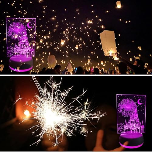 Miniatura 4 de Lámpara de ilusión 3D de fútbol de rugby, decoración nocturna óptica visual 3D, decoración de mesa de dormitorio, regalo de cumpleaños de Navidad