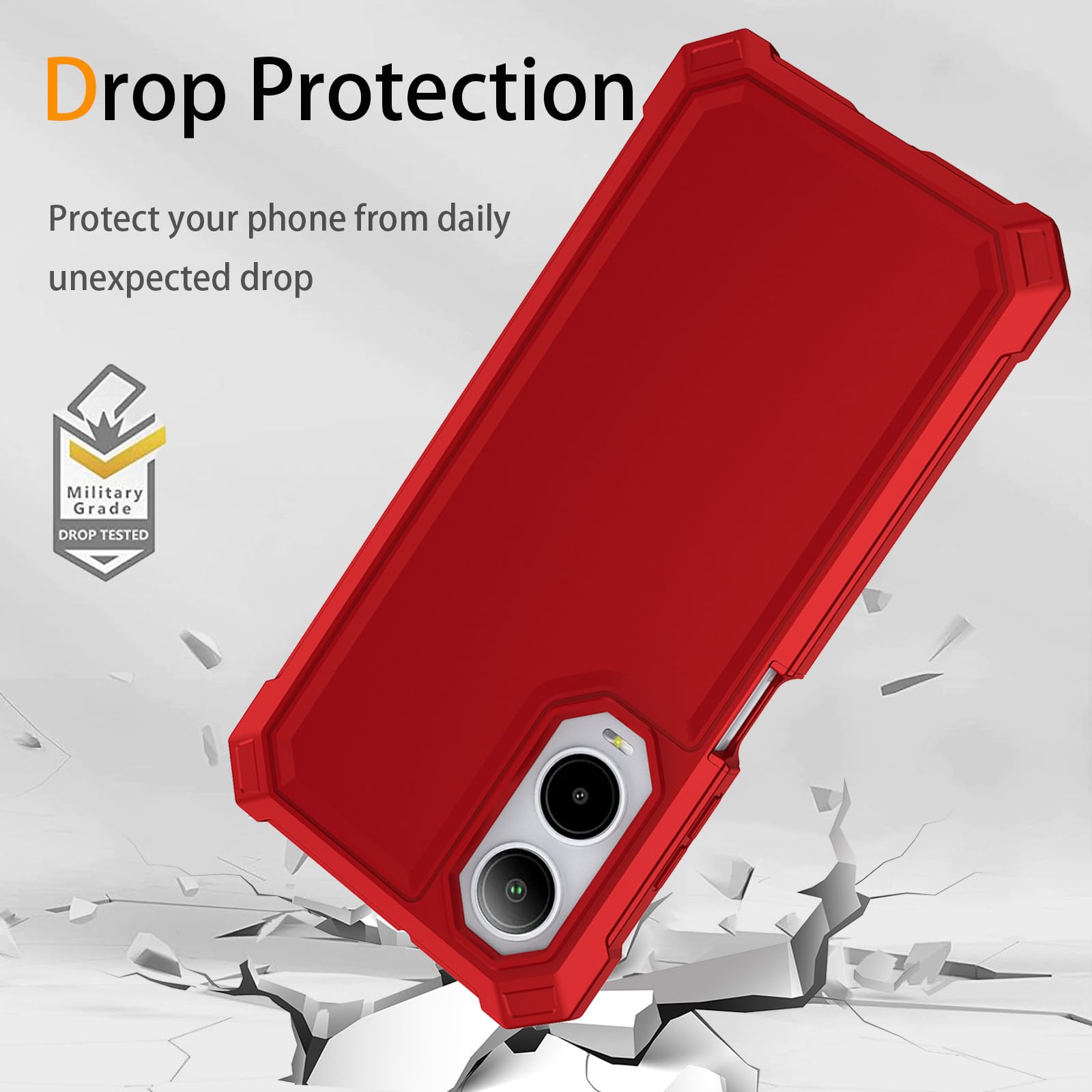 bojioderf Custodia Comaptibile per Cricket Icon 6 SL219C