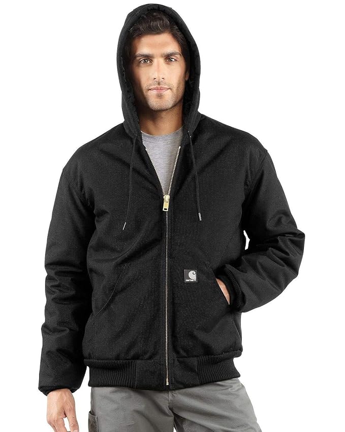 Buy Carhartt Men's Arctic Quilt Lined Yukon Active Jacket,Black,XX