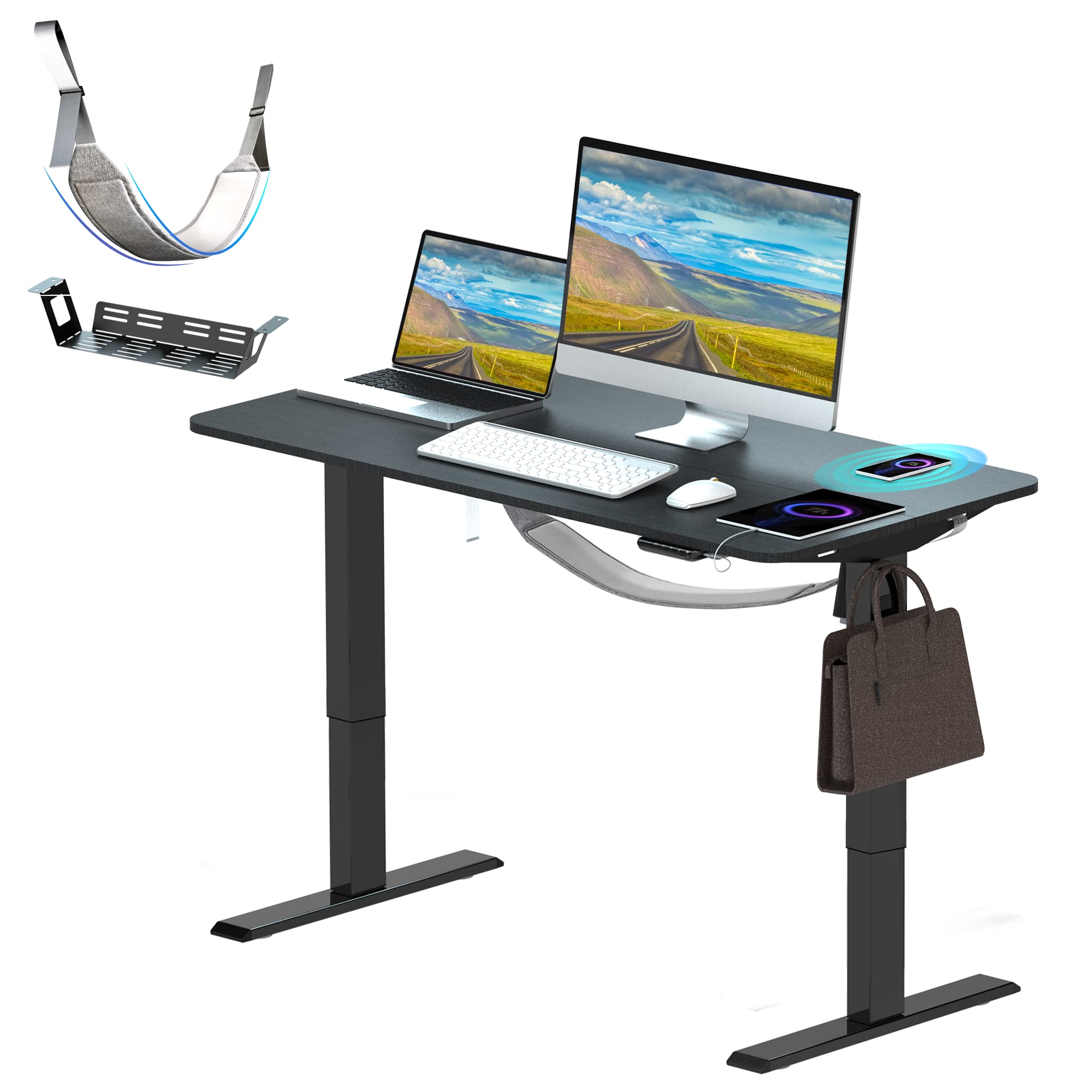 Buy Leband Electric Standing Desk Height Adjustable Sit Stand Desk with