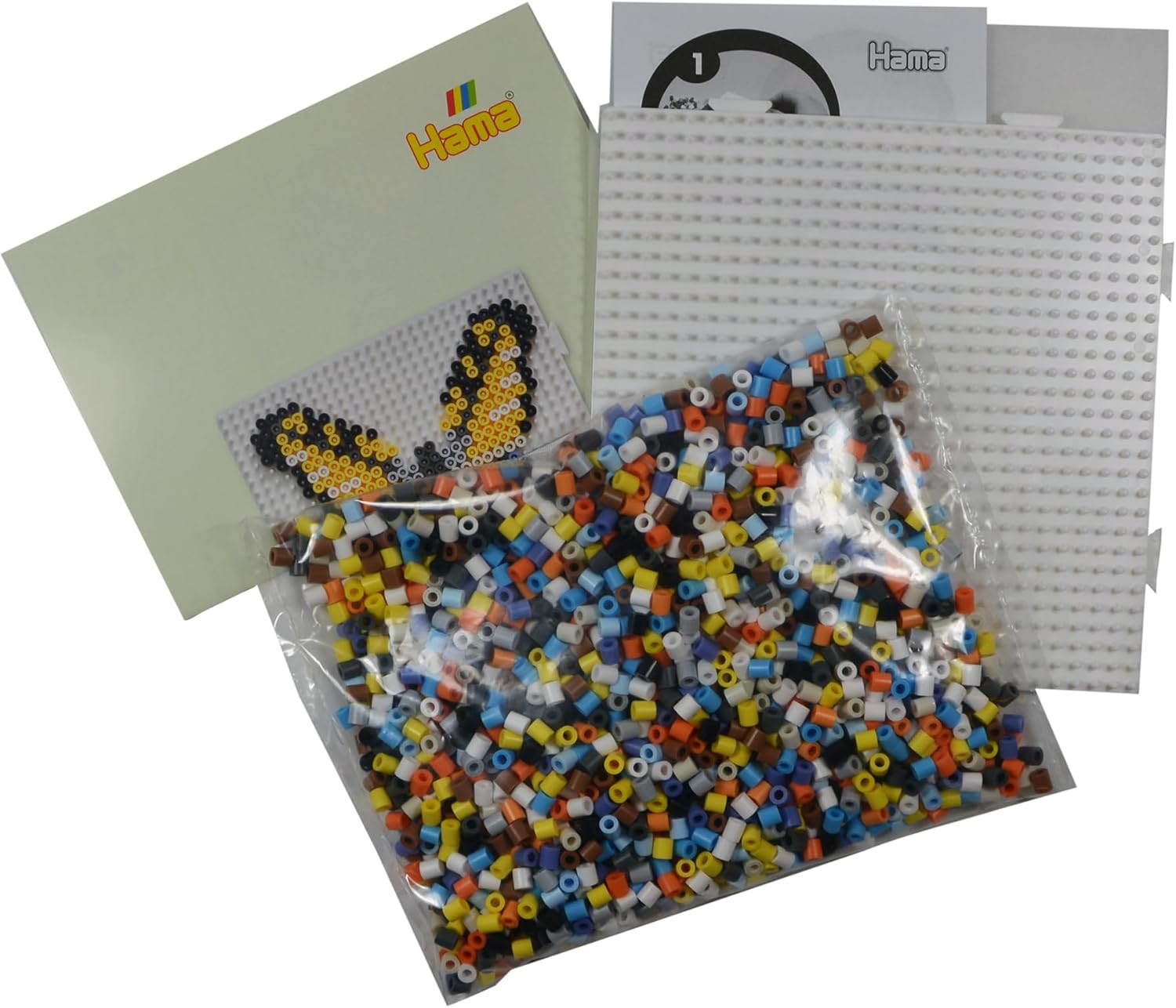 Hama Beads DYI - Butterflies | Mosaic Decoration Arts & Craft for Creative Children Ages 5+, Small