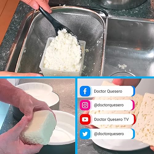 Miniatura 6 de Mezcla de Cultivos Lacticos para Queso Venezolano tipo Palmita/Palmizulia. Haz tu propio queso Pamita/Palmizulia