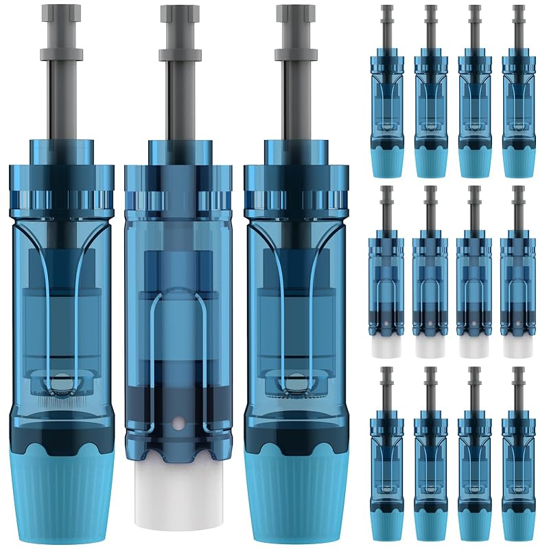 Cartuchos de reposição Aiscool para caneta de microagulhamento Dr. Pen M8S, A11, A8S e A9, 0,25 mm, pacote com 15