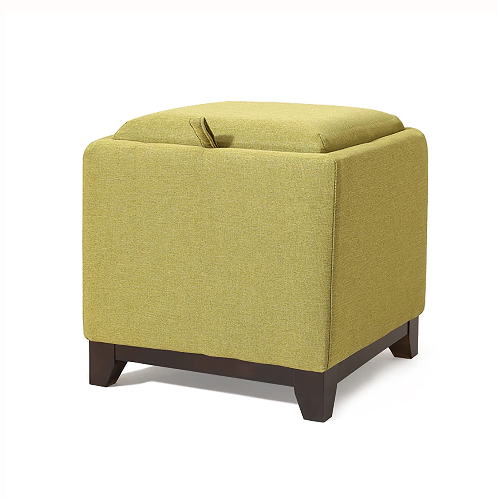 Pouf de rangement bois massif pour désencombrer le salon et s'asseoir confortablement