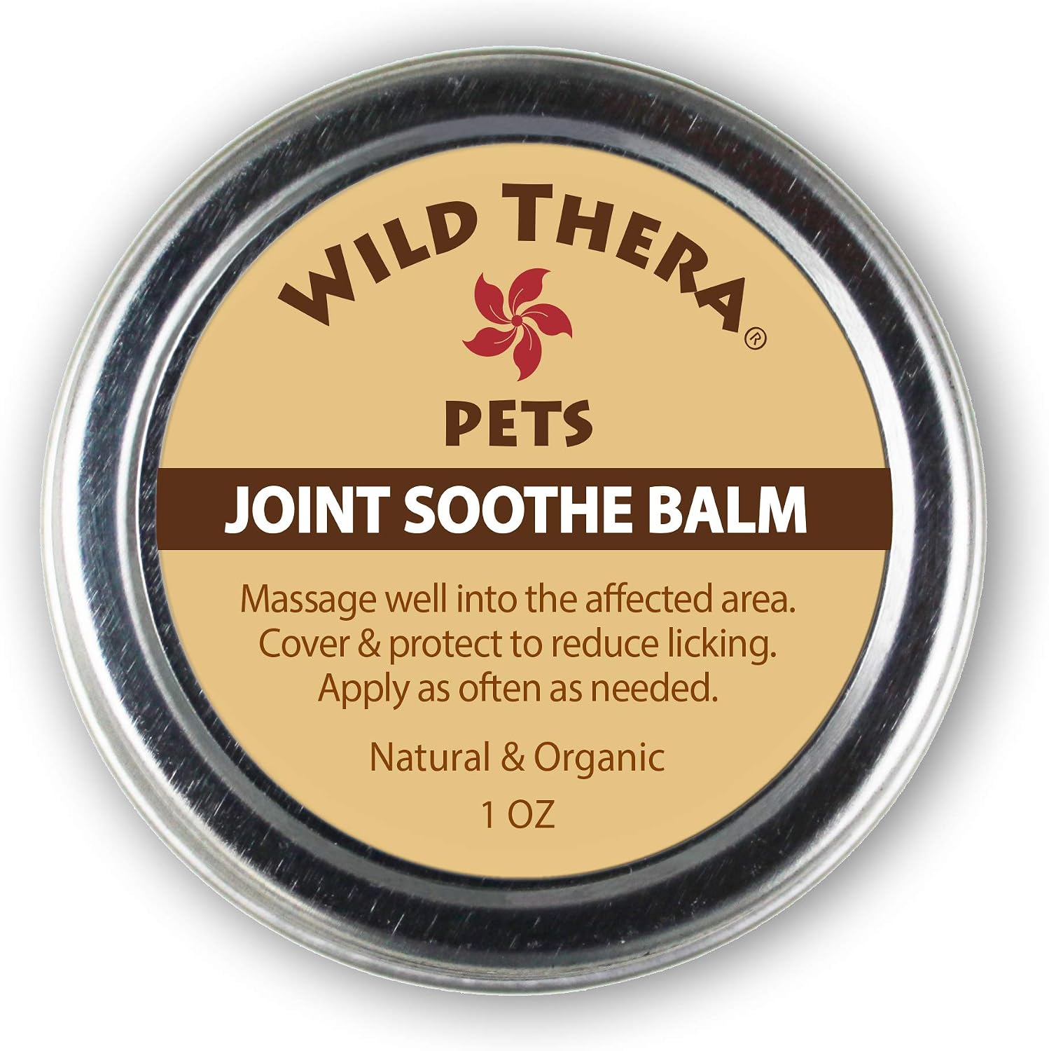 Wild Thera Pet Joint Care Treatment. Herbal Cream Balm to Reduce Joint Aches, Soreness, Inflammation, Swelling for Cats & Dogs.