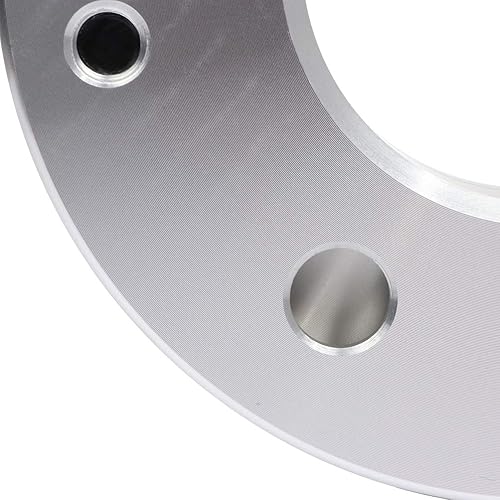 Miniatura 9 de ECCPP 4 adaptadores de rueda de 6 lengüetas de 2 pulgadas de 5 x 5 a 6 x 5.5 14 x 1.5 3.075 in, color plateado, compatible con Jeep Commander