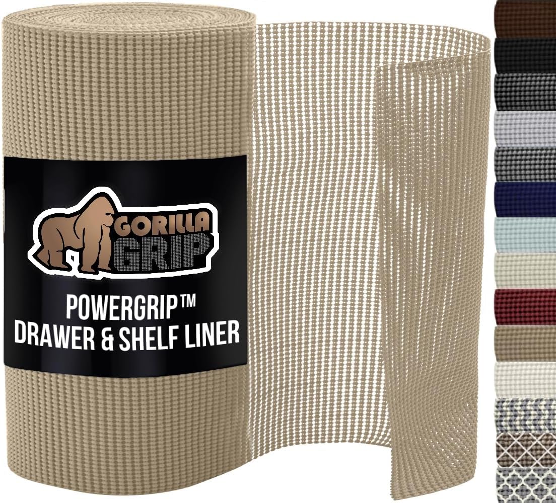 Gorilla Grip powerGRIP Drawer Shelf Liner