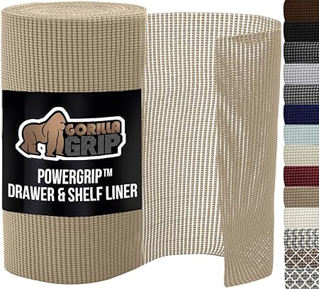 GORILLA GRIP powerGRIP Drawer Shelf and Cabinet Liner