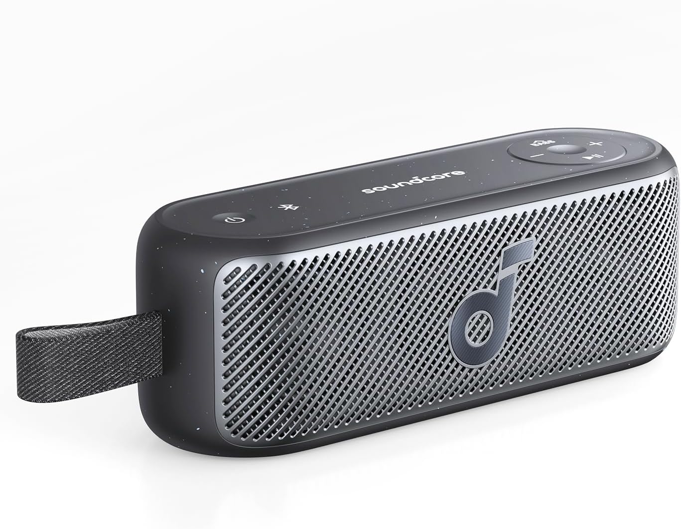 Motion 100 Bluetooth Speaker, Portable Speaker with Wireless Hi-Res, 2 Full Range Drivers for Stereo Sound, Customizable EQ, Punchy Bass, IPX7, Ultra-Portable Design for Outdoor Use