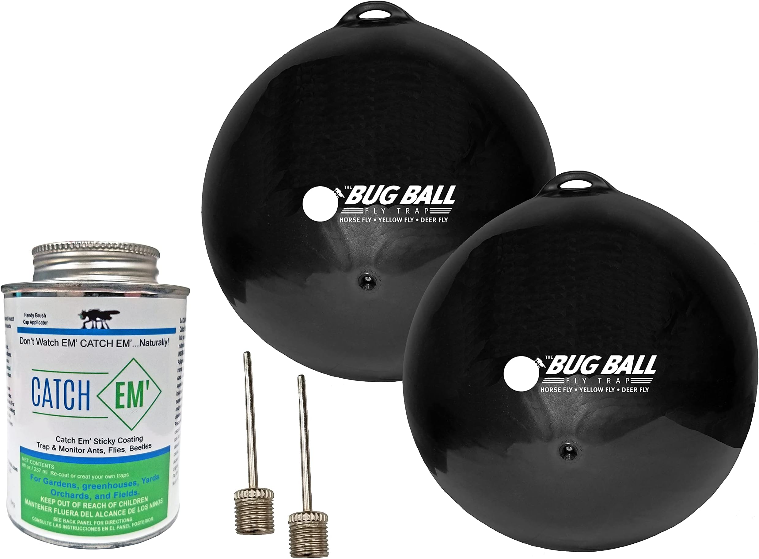 Bug BallStarter Kit - Biting Fly and Insect Trap, Pack of 2