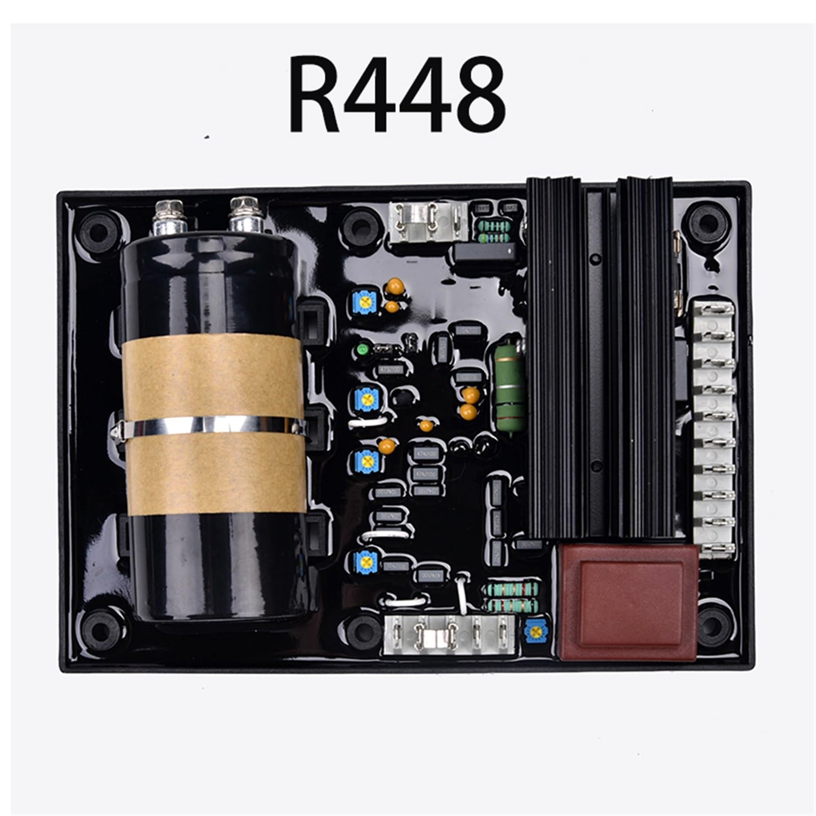 1 pz R448 R449 AVR generatore regolatore di Tensione Automatico modulo Controllo stabilizzatore trifase Regolabile(R449 Copy)