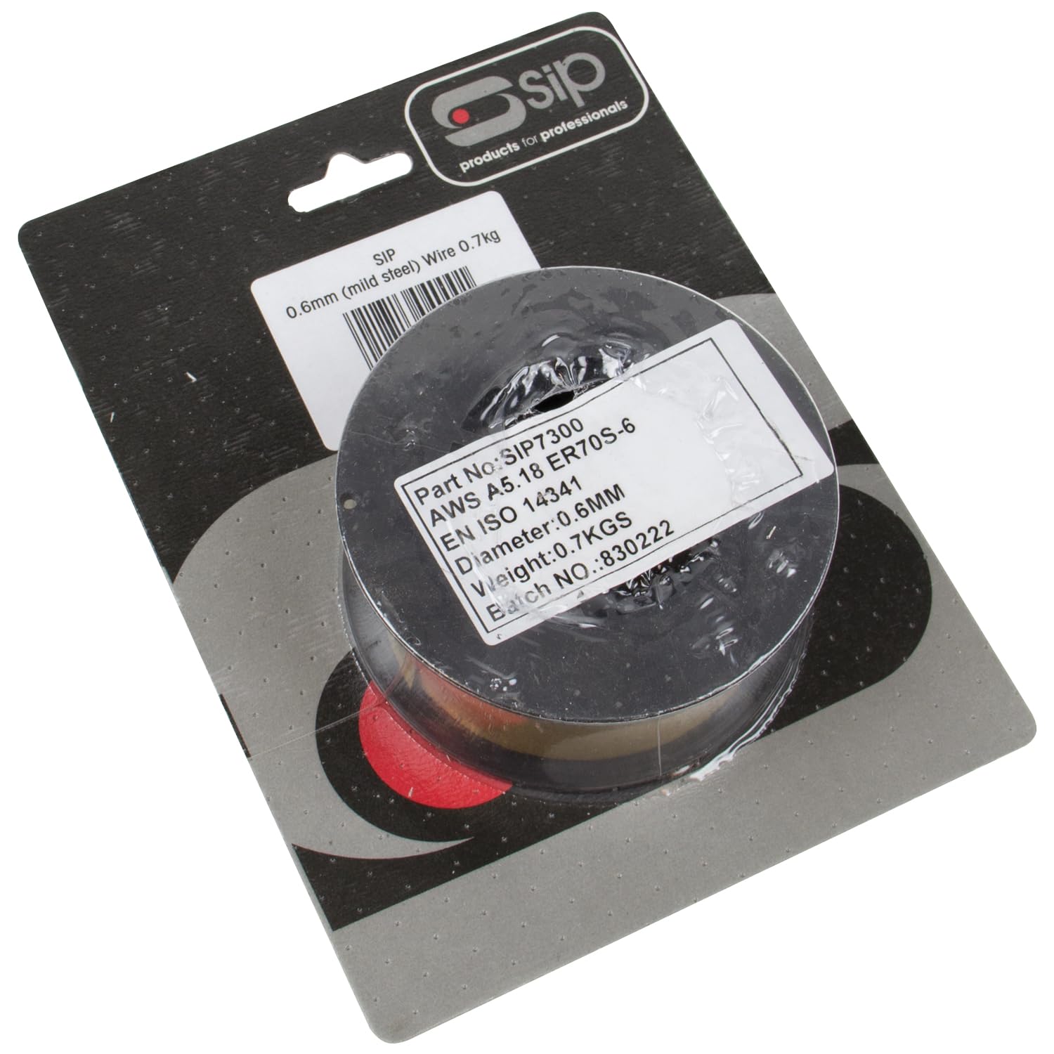SIP 0.7kg 0.6mm Mild Steel Welding Wire ER70S-6 for MIG Welder Machine