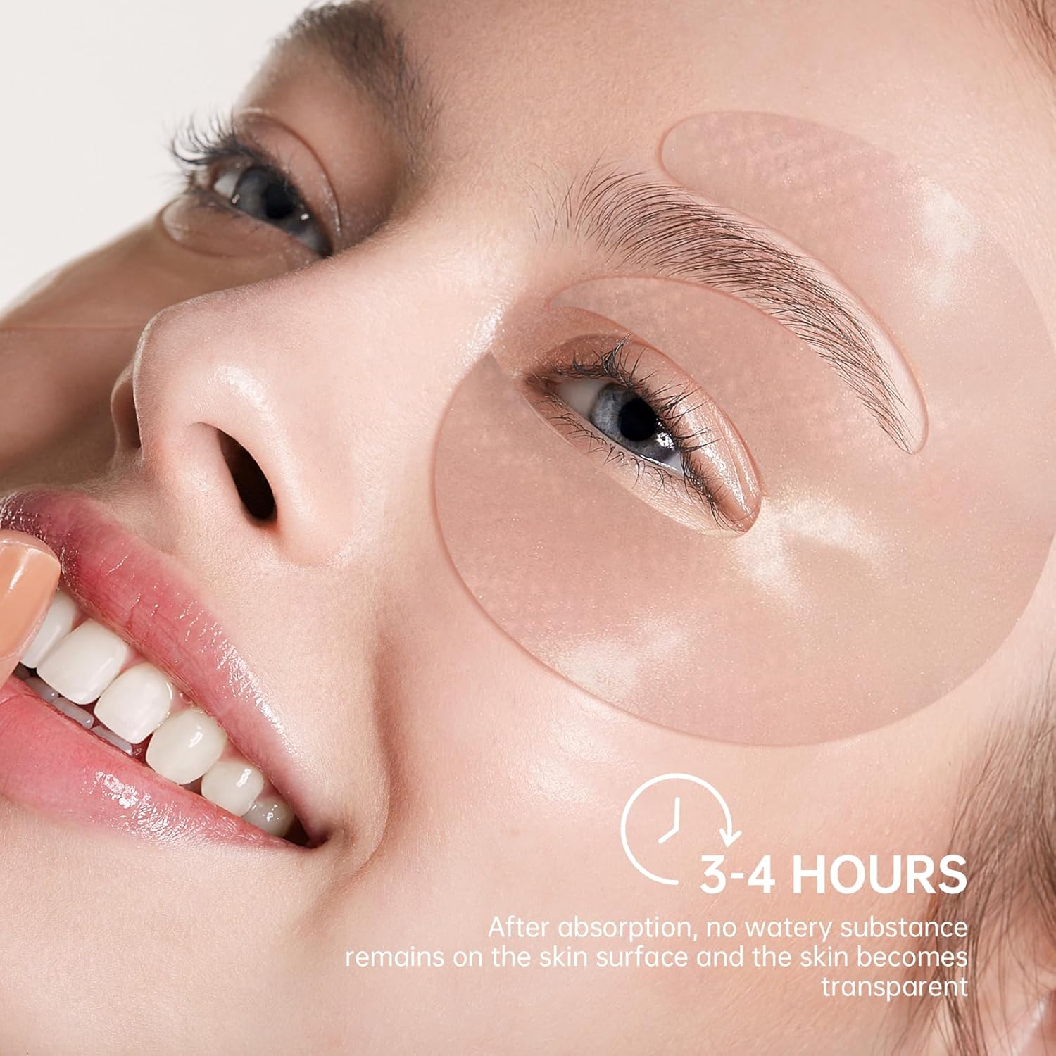 Novoy 15 Pairs Bio-Collagen Real Deep Eye Patches - 6-in-1 Retinol Overnight Eye Patches for Dark Circles, Puffiness & Wrinkles | 2% Caffeine+Hyaluronic+Niacinamide, Korean Popular Eye Mask - ROSE - Image 4