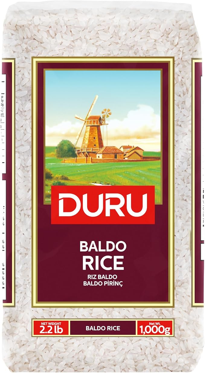 Duru Baldo Pirinç 1000 g - Gönen Bölgesi Mahsulü, İri Taneli ve Yerli Üretim Pilavlık Pirinç