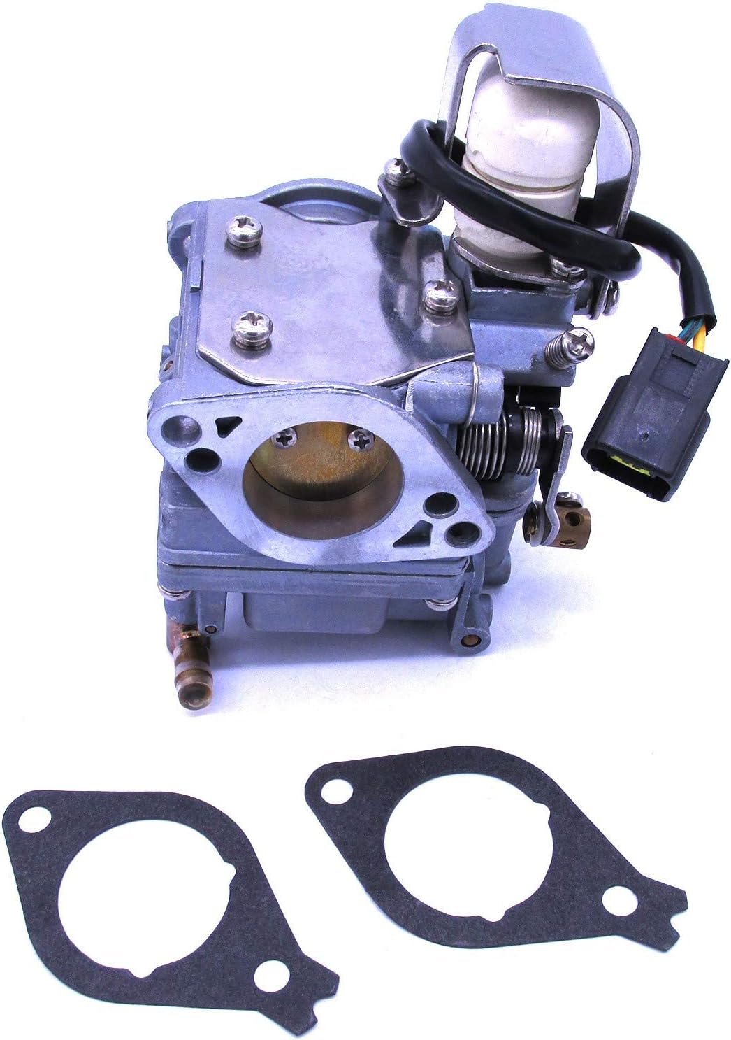 Boat Motor 6BL-14301-00 6BL-14301-10 Carburetor Assy and 6BL-13646-00 Gaskets (2 pcs) for Yamaha 4-stroke F25 Outboard Engine