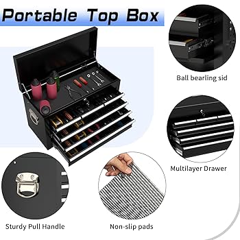 Amazon.co.jp: 8段引き出しローリングツールチェストボックス