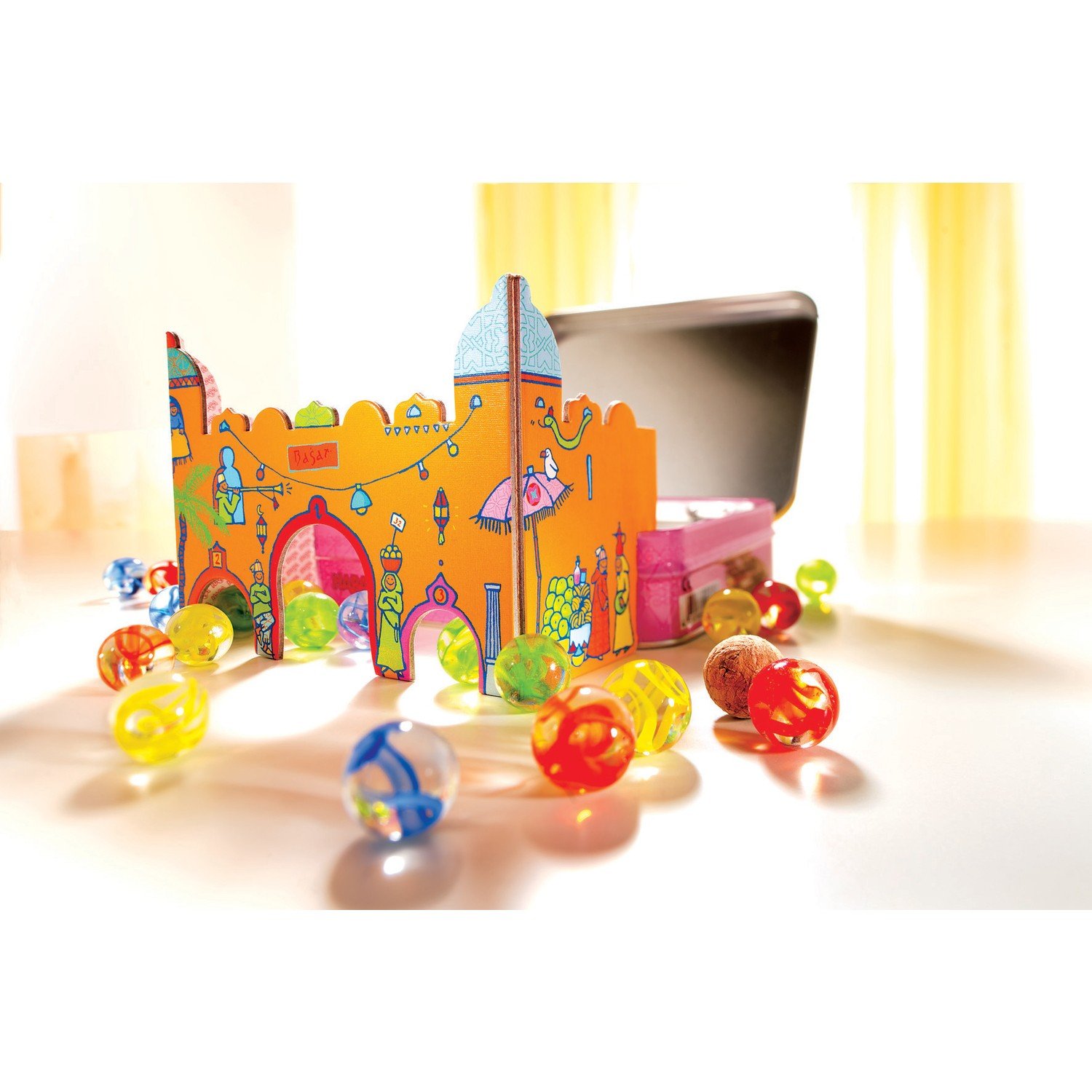 Mega Marbles 50 Pack Blue Jay Peewee 12mm or 1/2