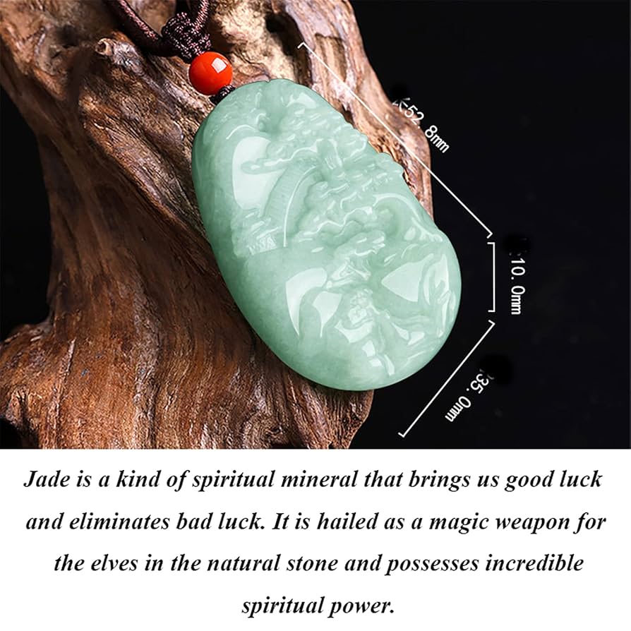 翡翠彫刻ペンダント 山水図 Amazon.co.jp: 風水 翡翠 ネックレス 天然 氷 翡翠 風景 山川