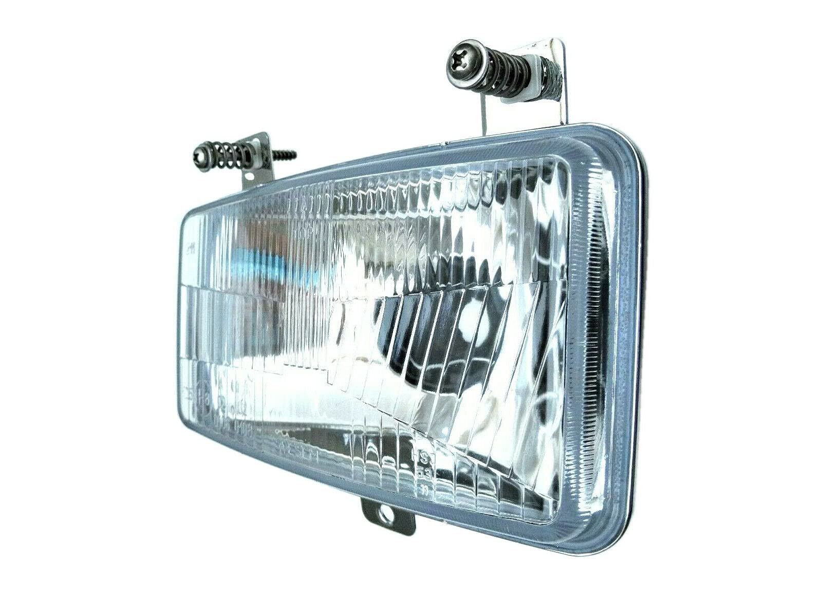 MelTruck 2x Faro H4 12V/24V Luz Larga y Corta para Tractor Deutz-Fahr Hurlimann Lamborghini Same IP54 E8