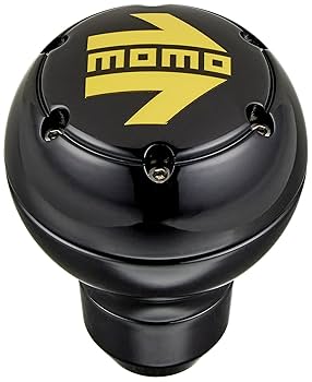Amazon | モモ(Momo) シフトノブ ROUND METAL BLACK (ラウンド