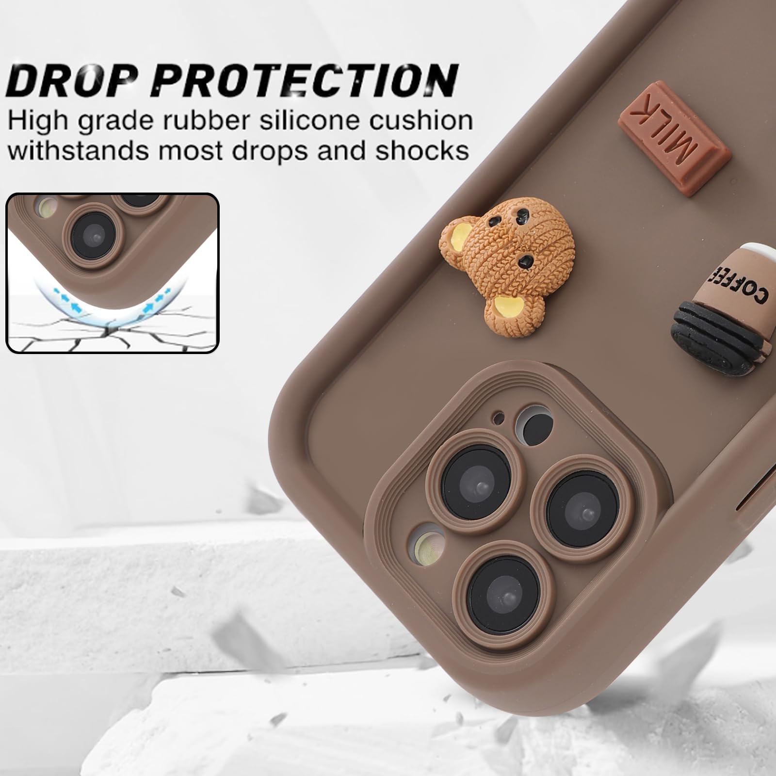 Mignon Corée Dessin Animé Noir Blanc Chat Pour IPhone 7 6 S Coque En Silicone Souple Téléphone