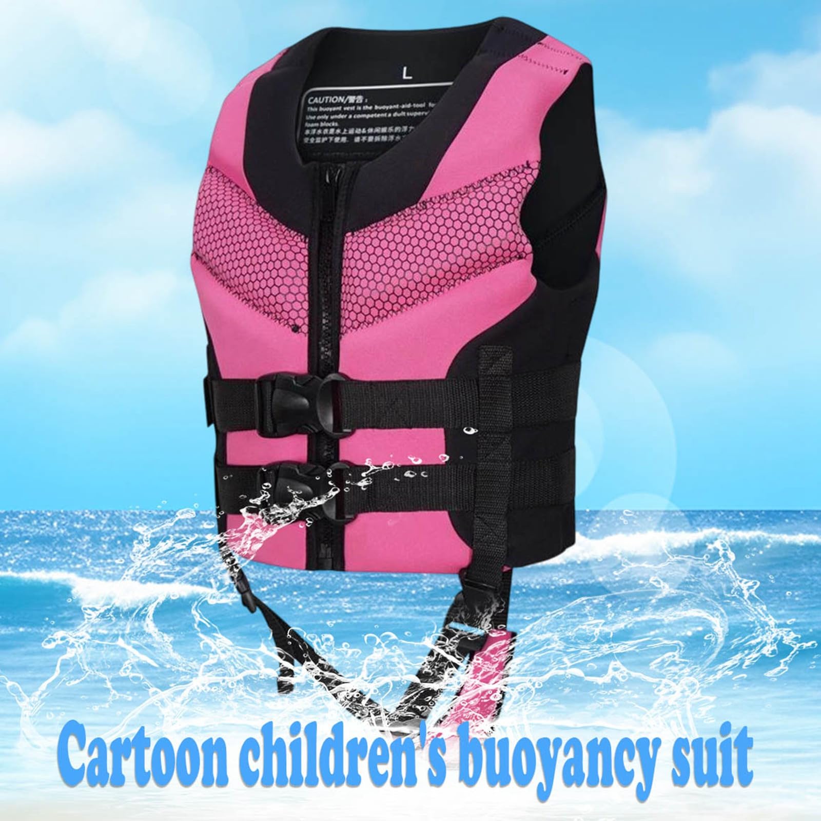Générique 2026 Maillot de Bain pour Fille, Gilet de Sauvetage pour Piscine, Plage et activités de Plein air, Confortable et adapté aux Enfants de 2 à 14 Ans Été