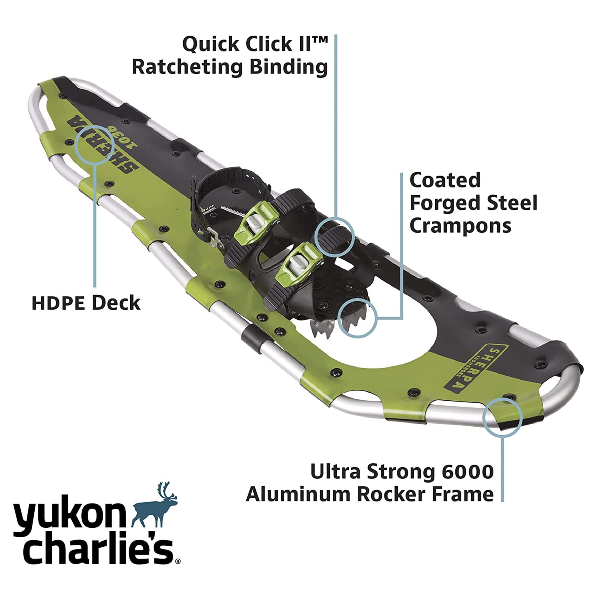 Yukon Charlie's Kit de Raquettes à Neige Sherpa