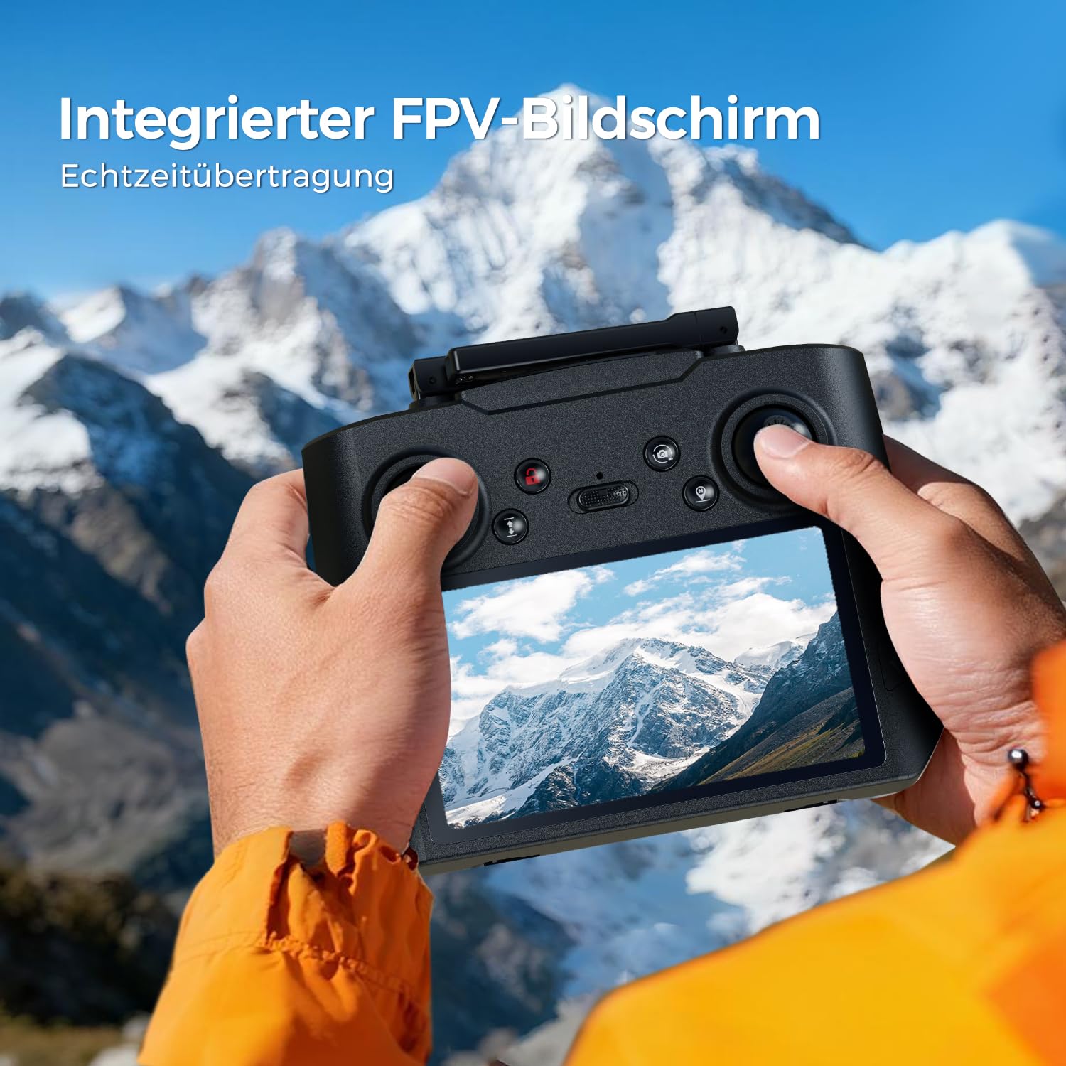 GPS Drohne mit kamera EIS 4K(Bildschirmfernsteuerung),Faltbare Mini Drone für Erwachsene, Einsteiger und Kinder, 45 Minuten Flugzeit, 2 zusätzliche Akkus, Auto Rückkehr, Unter 249g, C0