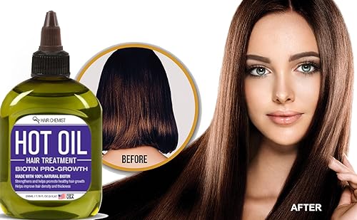 Miniatura 4 de Hair Chemist Tratamiento de aceite caliente con biotina 7.1 onzas