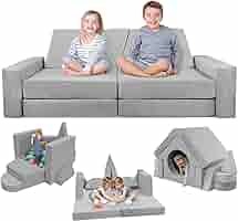 [直接受取] a depeche BMS kids sofa Amazon.com: VEVOR Modular Kids Play Couch, Toddler Sofa Bed