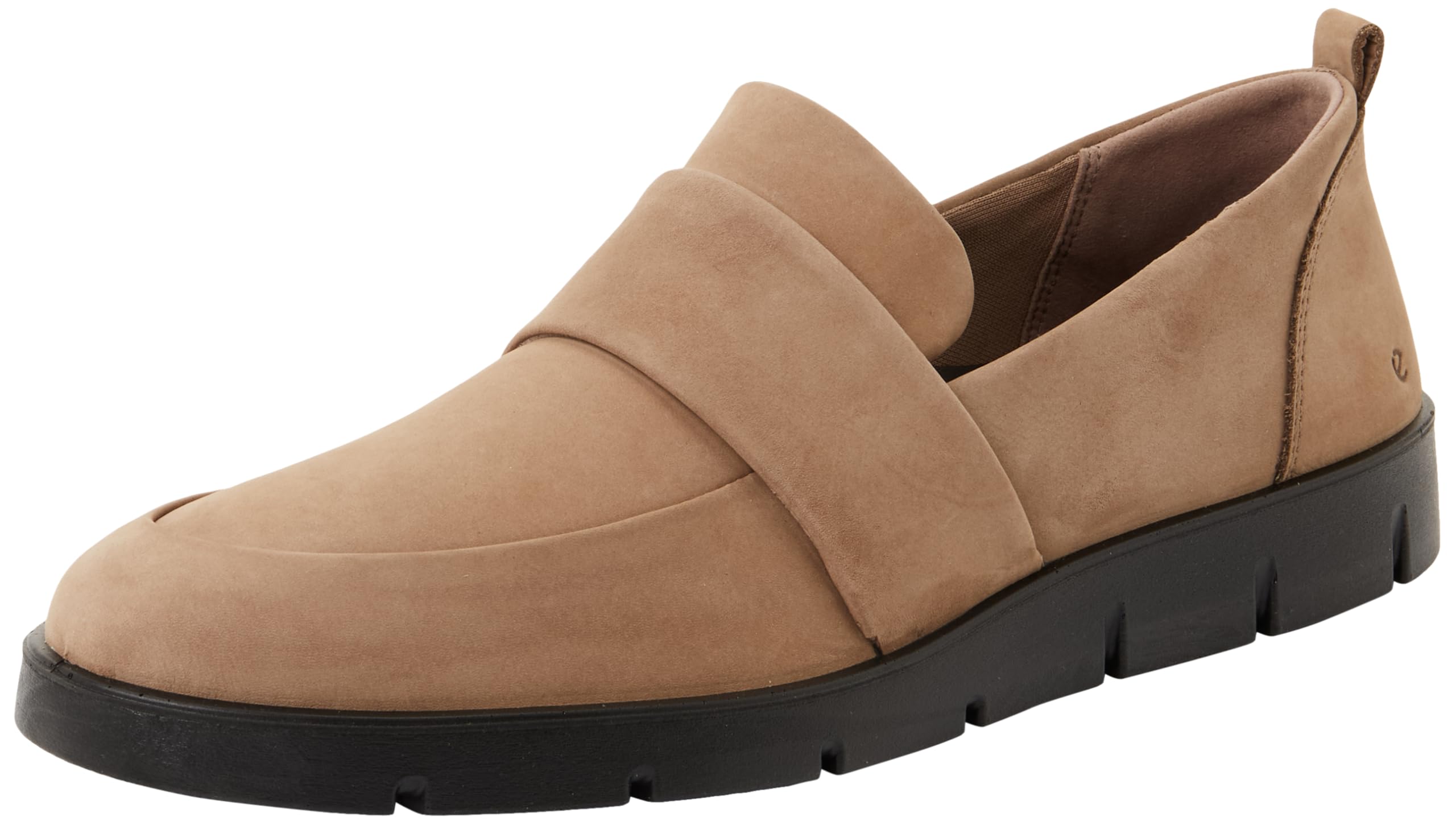 ECCO Damskie kapcie Bella Loafer, brązowy (taupe), 39 EU