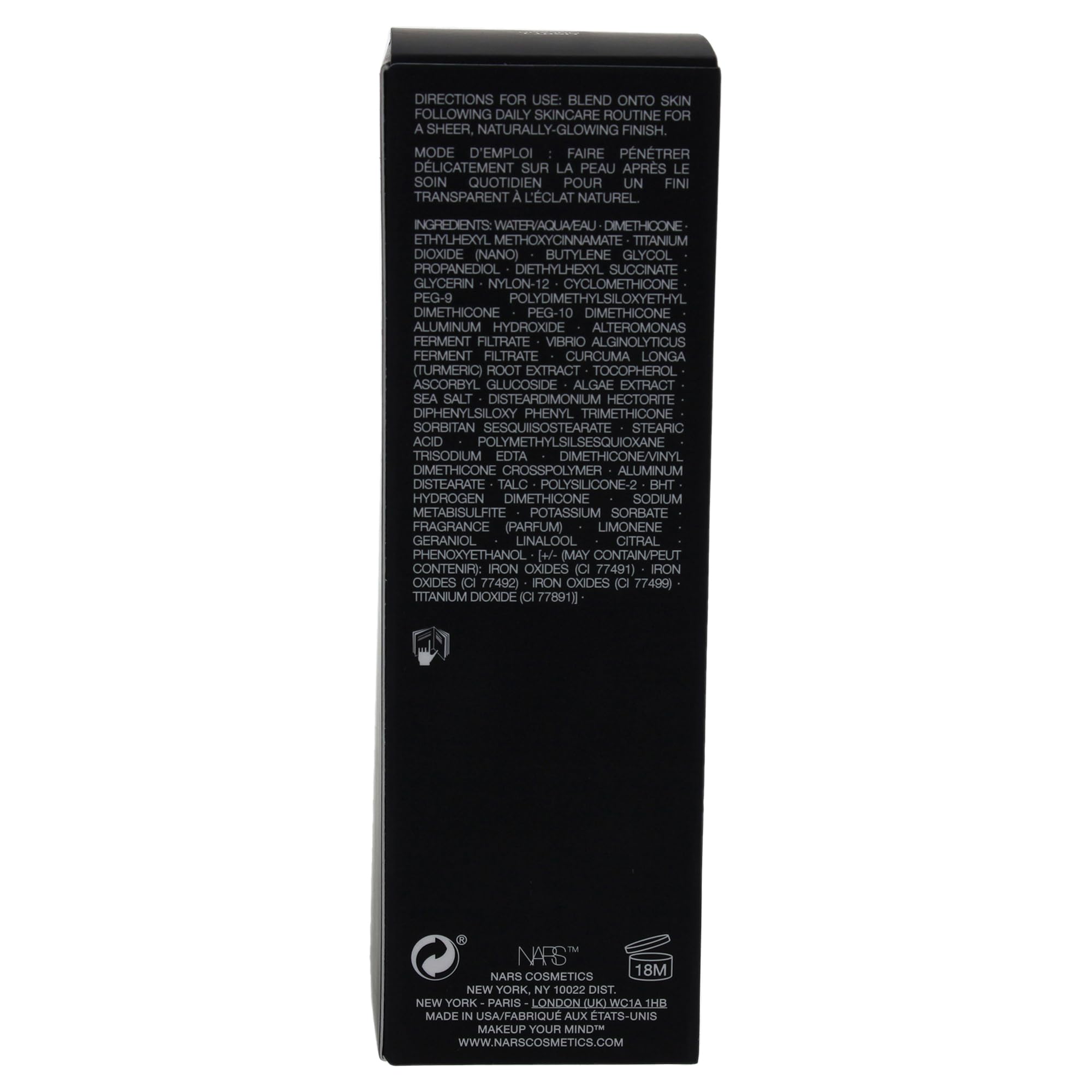 Pure Radiant Tinted Moisturizer SPF 30 PA Plus - L1 Finland by NARS for Women - 1.9 oz Foundation