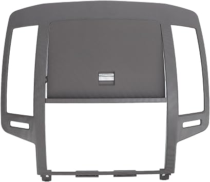 Dash Radio Bezel Trim Panel for Altima 2005-2006 Facelift Center Dashboard Radio Panel Wearproof Decorative Replacement ABS