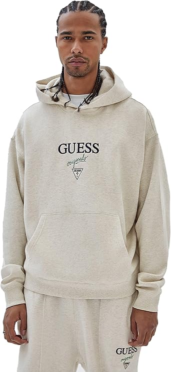 【ヘザーグレー(LMGY)】GUESS スウェット (W)Triangle Glitter Sweatshirt GUESS Ls Triangle Glitter Sweatshirt Grey | Queens