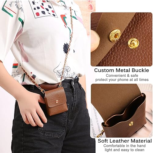 Miniatura 3 de Miimall Compatible con Samsung Galaxy Z Flip 4, Galaxy Z Flip 4, funda de piel sintética de lujo, paquete de tarjetas, funda delgada para bolsa