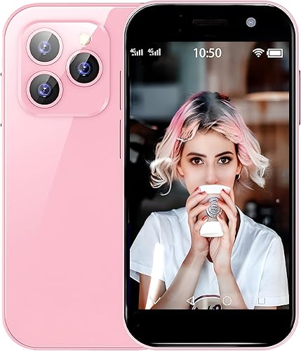 Hipipooo XS14Pro Mini 3G Smartphone 3.0 pulgadas Quad Core Dual Sim 2GB RAM 16GB ROM Sim 2600mAh Tarjeta desbloqueada Android Pequeño teléfono móvil